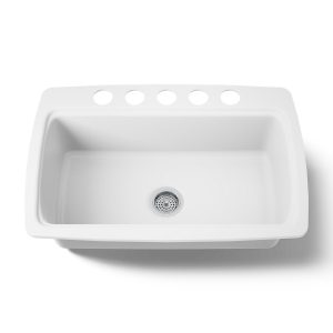 Cape Dory 33" undermount single-bowl kitchen sink - K-5864-5U-0