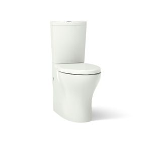 Persuade Curv Two-piece elongated toilet with skirted trapway, dual-flush - K-6355-NY