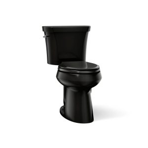 Highline Two-piece elongated toilet, dual-flush - K-6393-7