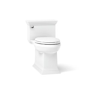 Memoirs Stately One-piece compact elongated toilet with skirted trapway, 1.28 gpf - K-6428-0
