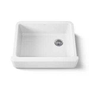Whitehaven 29-3/4" undermount single-bowl farmhouse kitchen sink - K-6487-0