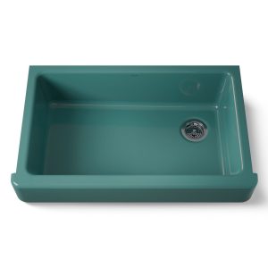 Whitehaven 35-1/2" undermount single-bowl farmhouse kitchen sink - K-6488-17