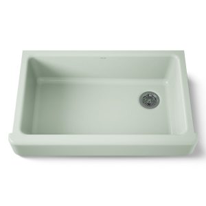 Whitehaven 35-1/2" undermount single-bowl farmhouse kitchen sink - K-6488-42