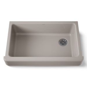Whitehaven 35-1/2" undermount single-bowl farmhouse kitchen sink - K-6488-TRF