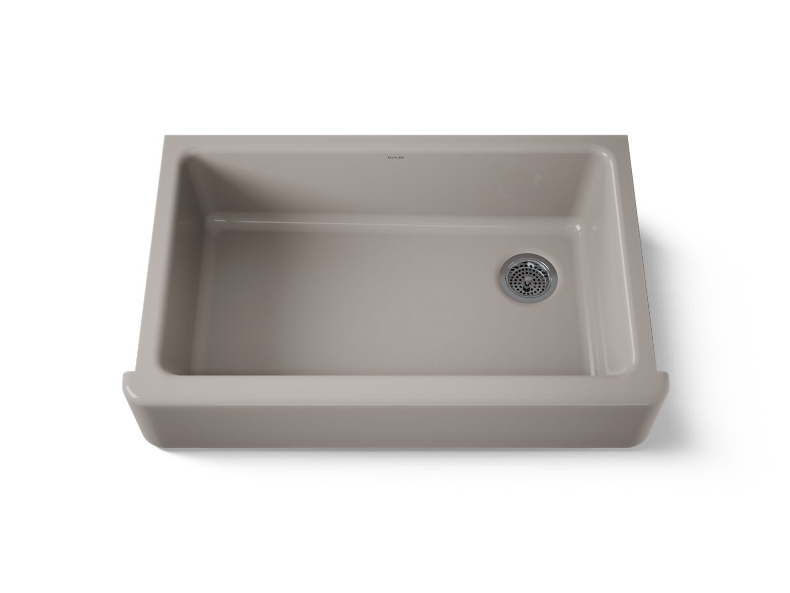 Whitehaven 35-3/4" undermount single-bowl farmhouse kitchen sink - K-6489-TRF