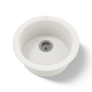 Porto Fino 18-1/2" top-/undermount single-bowl bar sink - K-6565-96