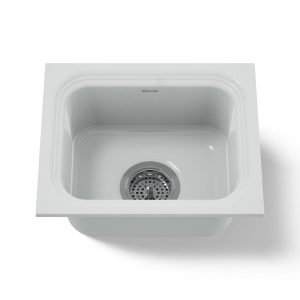 Northland 15" undermount single-bowl bar sink - K-6589-U-95