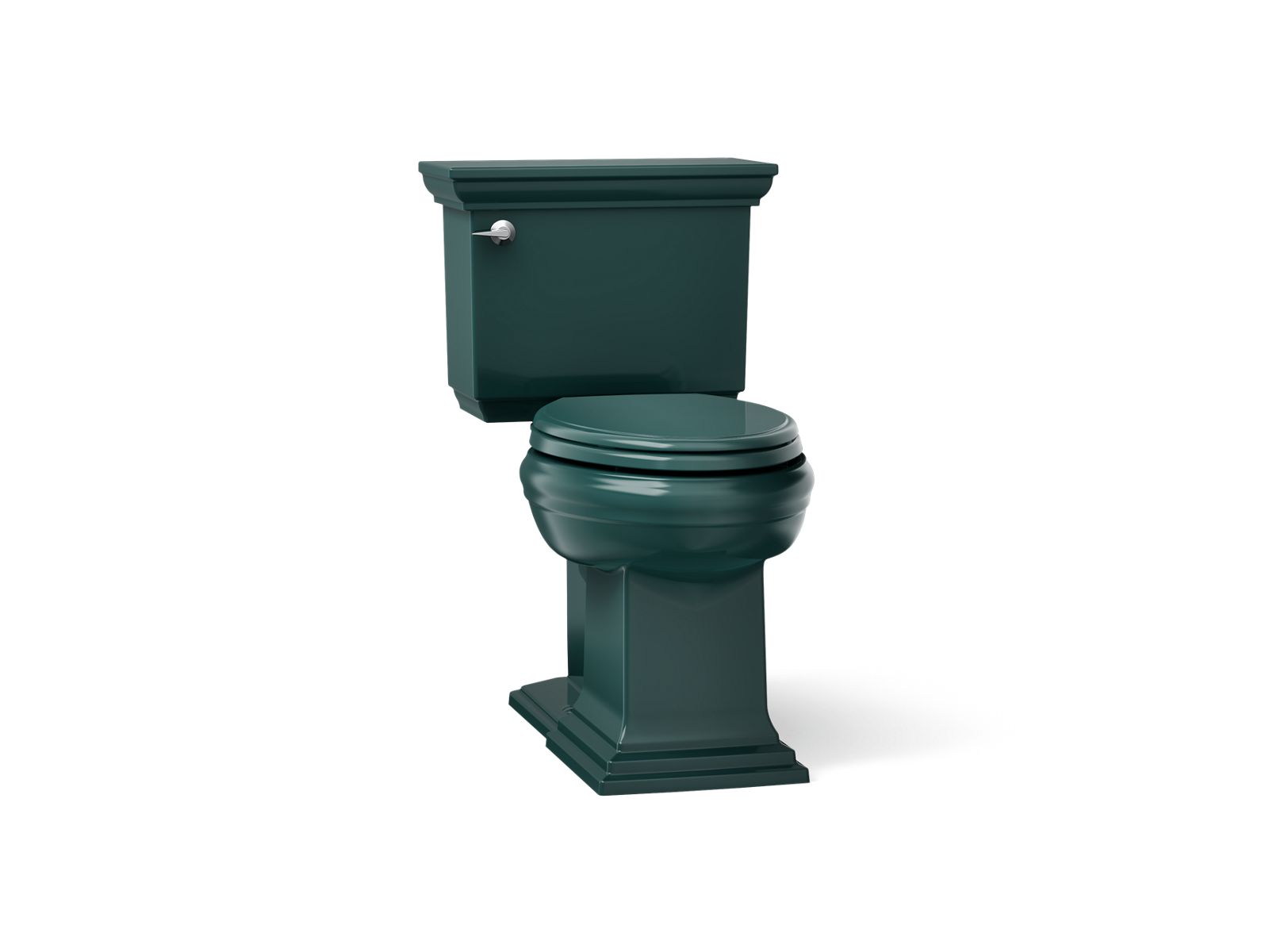 Memoirs Stately Two-piece elongated with concealed trapway, 1.28 gpf - K-6669-17