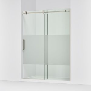 Composed 78" sliding shower door with 3/8"-thick glass - K-701696-G81-BNK