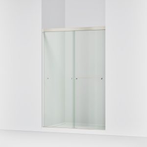 Revel Sliding shower door, 70" H x 44-5/8 - 47-5/8" W, with 5/16" thick Crystal Clear glass - K-707101-L-BNK