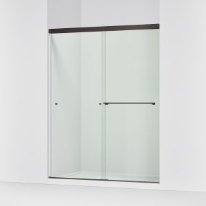 Revel 76" H sliding shower door with 5/16"-thick glass - K-707206-L-ABZ