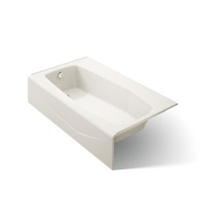 Villager 60" x 34-1/4" alcove bath, left drain - K-713-96