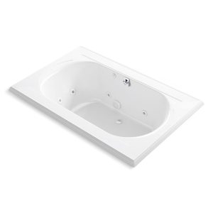 Memoirs 66" x 42" drop-in whirlpool bath - K-1170-JHC-0