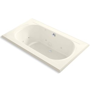 Memoirs 72" x 42" drop-in whirlpool bath - K-1418-JHE-96