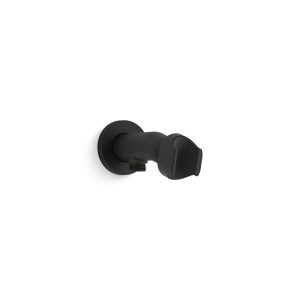 Statement VES Wall-mount handshower holder and supply elbow - K-21051-BL