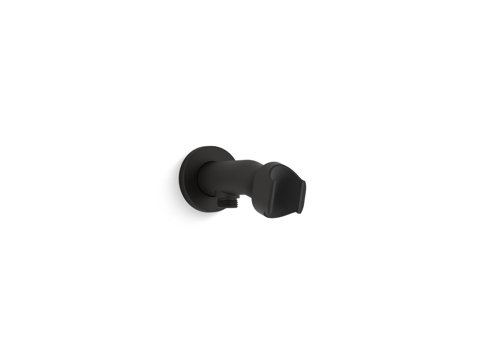 Statement VES Wall-mount handshower holder and supply elbow - K-21051-BL