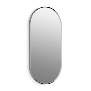 Essential 20" x 40" capsule framed mirror - K-26051-CPL