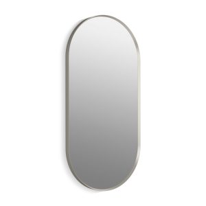 Essential 20" x 40" capsule framed mirror - K-26051-BNL