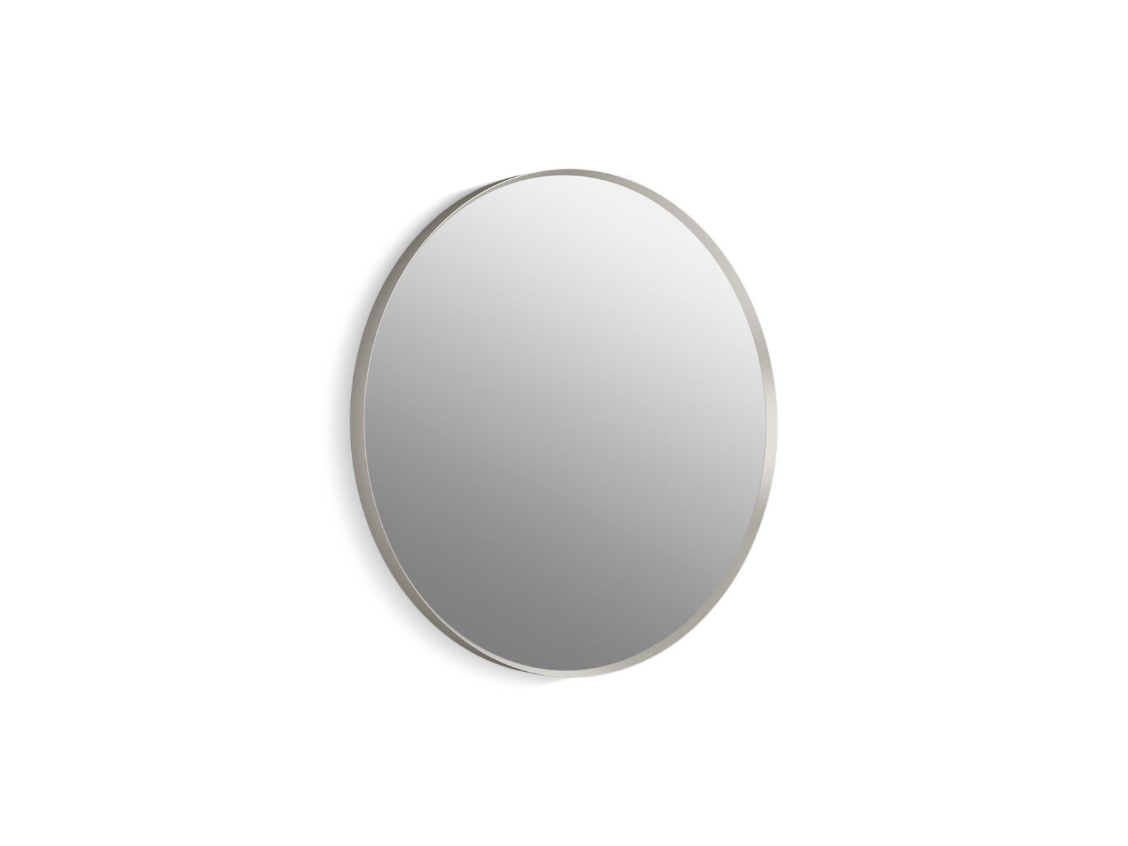 Essential 28" round framed mirror - K-26050-BNL