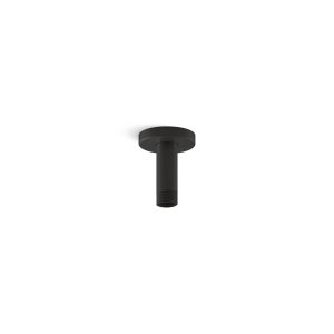 Statement 3" ceiling-mount single-function rainhead arm and flange - K-26319-BL