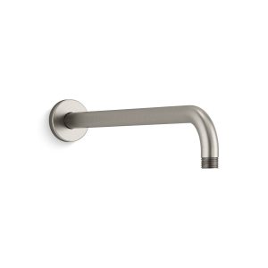 Statement 15-1/2" wall-mount single-function rainhead arm and flange - K-26322-BN