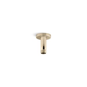Statement 3" ceiling-mount single-function rainhead arm and flange - K-26319-AF