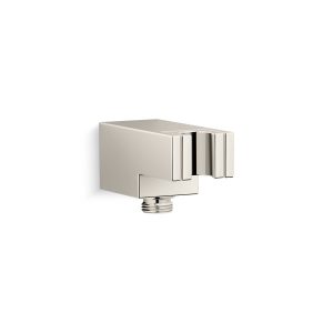 Statement Wall-mount handshower holder with supply elbow and check valve - K-26310-SN