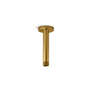 Statement 6" ceiling-mount single-function rainhead arm and flange - K-26320-2MB
