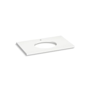 Silestone 37" quartz vanity top with oval cutout - K-28251-MMW