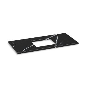Silestone 49" quartz vanity top with rectangular cutout - K-28253-EMQ