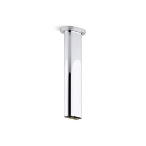 Statement 10" ceiling-mount two-function rainhead arm and flange - K-26326-CP