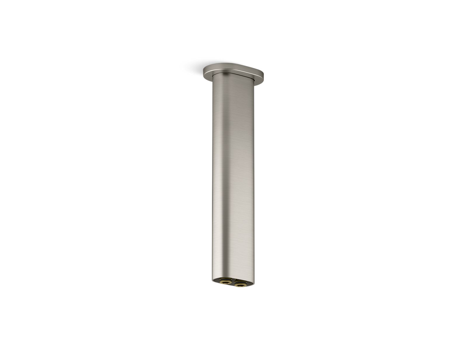 Statement 10" ceiling-mount two-function rainhead arm and flange - K-26326-BN