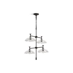 Tone 24" chandelier - K-31773-CH04-BLL