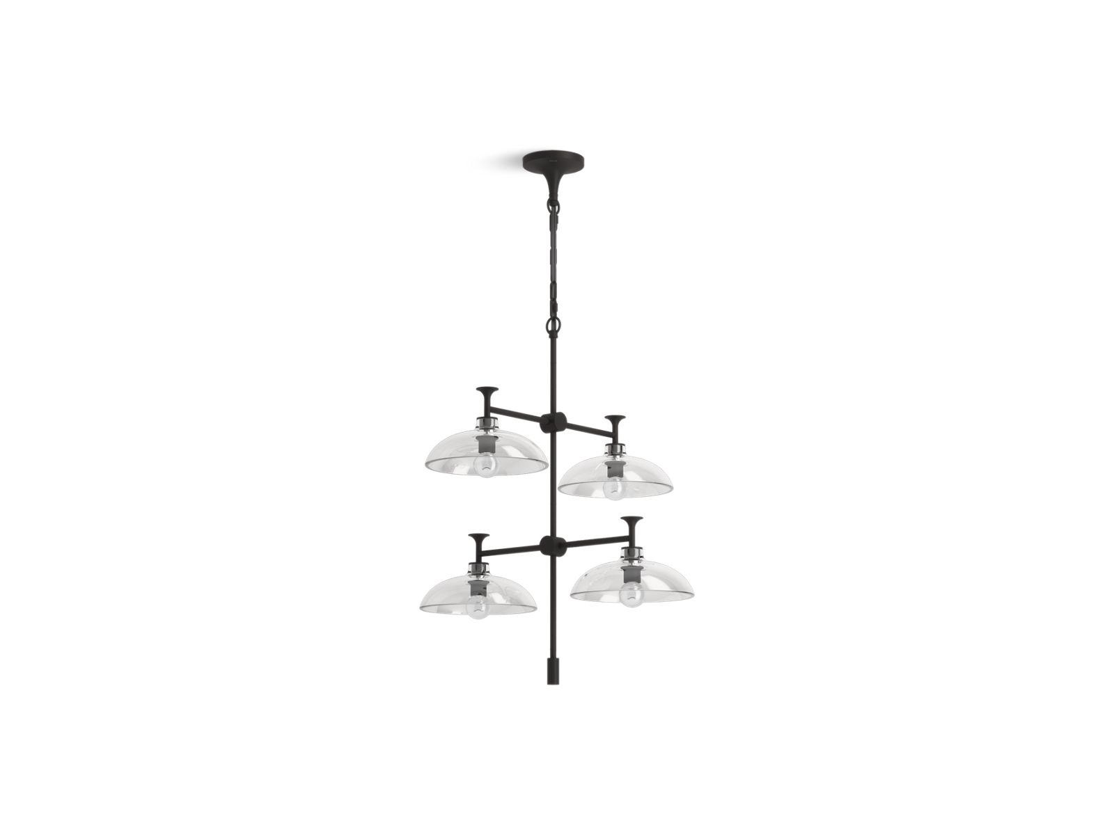 Tone 24" chandelier - K-31773-CH04-BLL