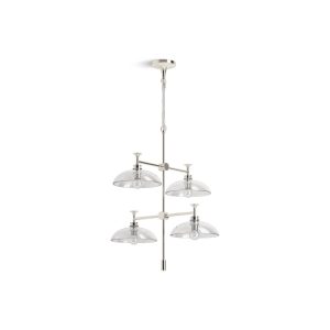 Tone 24" chandelier - K-31773-CH04-SNL