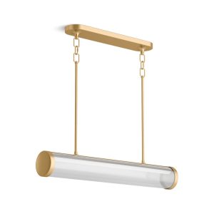 Purist 34" LED linear chandelier - K-27267-CHLED-2GL