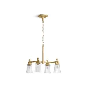 Riff 24" chandelier - K-31758-CH04-2GL