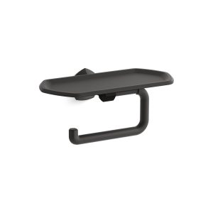 Occasion Toilet paper holder with tray - K-27128-BL