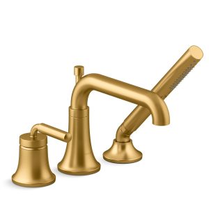 Tone Deck-mount bath faucet with handshower - K-26441-4-2MB