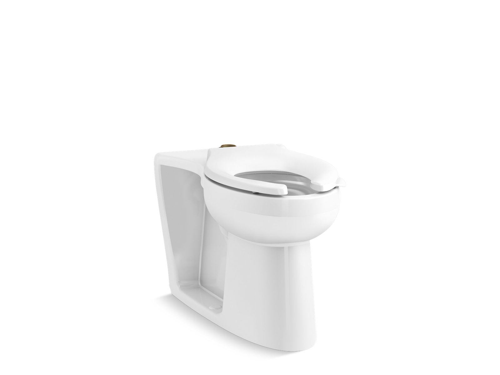 Modflex Adjust-a-Bowl Flushometer bowl with top spud - K-25042-SS-0