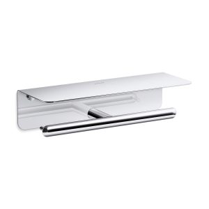 Kumin Covered double toilet paper holder - K-29224-CP