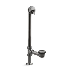 Artifacts 1-1/2" pop-up bath drain for above- and through-the-floor freestanding bath installations - K-7159-TT