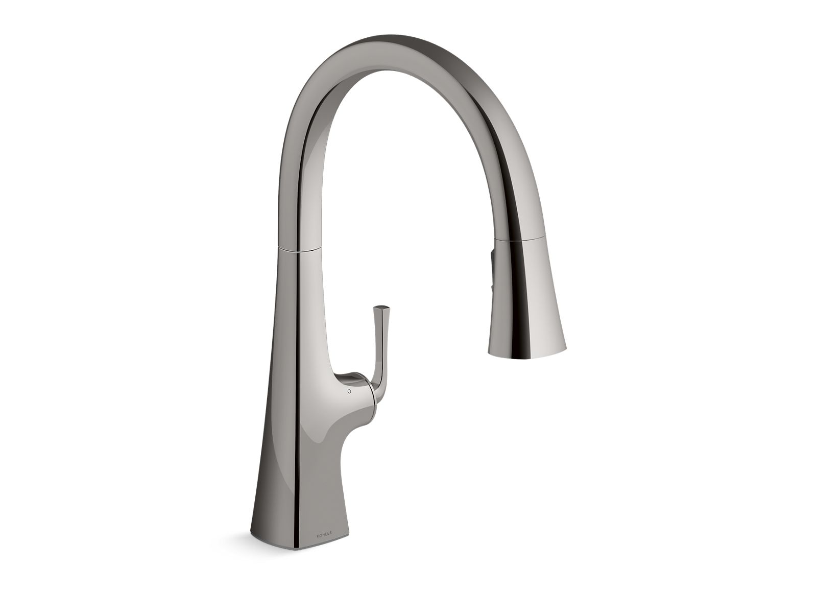 Graze Touchless pull-down kitchen sink faucet with three-function sprayhead - K-22068-TT