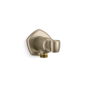 Occasion Wall-mount handshower holder with supply elbow and check valve - K-27117-BV