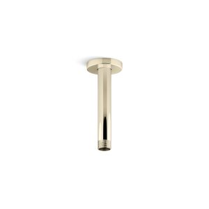 Statement 6" ceiling-mount single-function rainhead arm and flange - K-26320-AF
