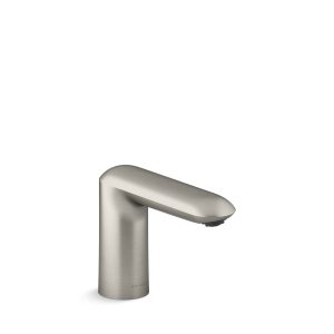 Kumin Touchless faucet with Kinesis sensor technology and temperature mixer, AC-powered - K-103K37-SANA-BN