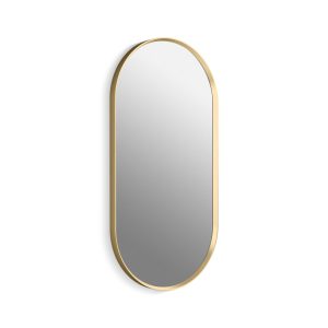 Essential 18" x 36" capsule framed mirror - K-31371-BGL
