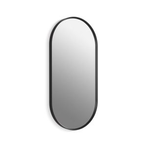 Essential 18" x 36" capsule framed mirror - K-31371-BLL