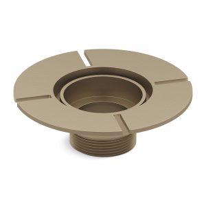 SnapFlo Floor flange kit, brass - K-25864-NA
