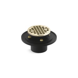 Clearflo Round brass tile-in shower drain - K-22671-AF
